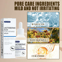 EELHOE Lactosyl Acid Pore Narrowing Essence Skin Elastic Delicate Cleansing Blackhead Skin Care Essence