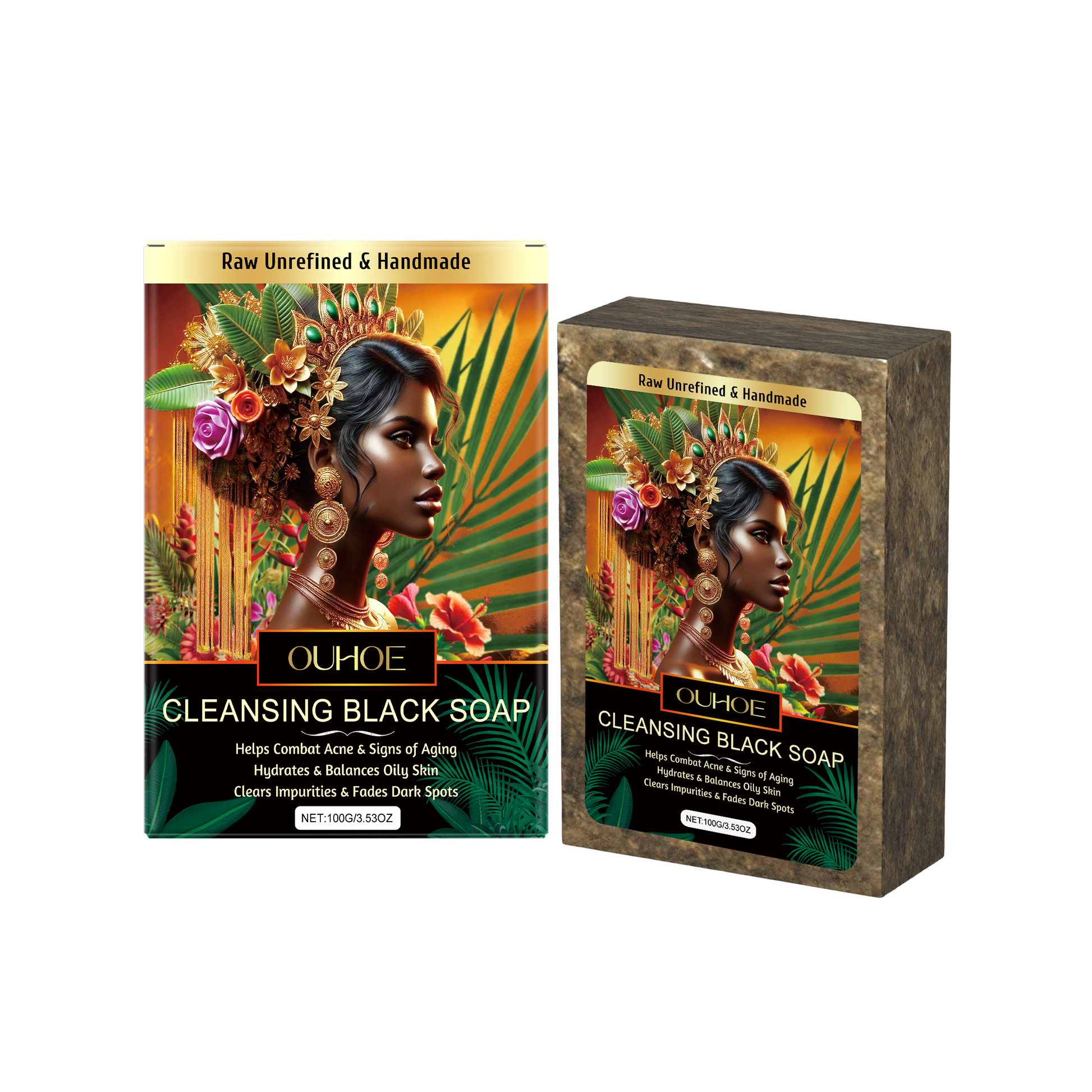 OUHOE Clean The Body Soap Deeply Clean The Skin Moisturizing Soap Fragrance Rich Foam Body Care