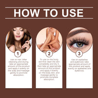 West&Month Multi-Effect All-In-One Castor Oil, Multi-Effect Care Moisturizing Skin, Eyelash And Eyebrow Maintenance Essential Oil