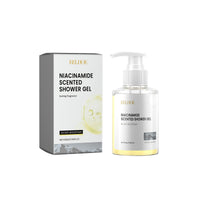 Niacinamide Scented Shower Gel, Body Cleans Corneous Brighten Skin Tone Delicate Pore Moisturize Repair