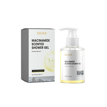 Niacinamide Scented Shower Gel, Body Cleans Corneous Brighten Skin Tone Delicate Pore Moisturize Repair