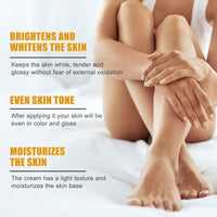 EELHOE Rice Raw Pulp Body Lotion, Light Black Anti-Dryness Tender Bright And White Body Lotion