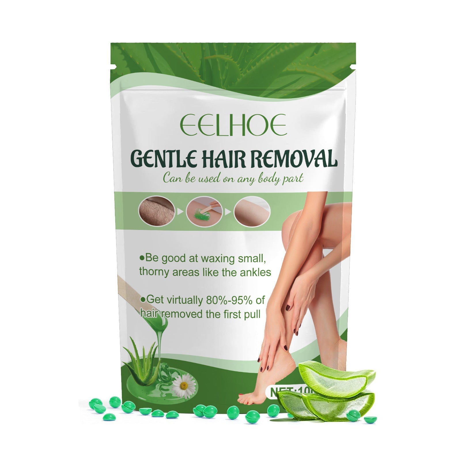 Gentle Hair Removal, Armpit Full Body Gentle Hair Removal Does Not Irritate The Skin Fine Smooth Hair Removal Wax