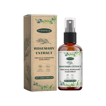 Original Rosemary Hair Spray, Rosemary Dense Hair Nourishing Scalp Massage Jet Black Growth Spray