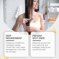 Hoegoa Hair Conditioner Essence, Dry Hair Split End Repair Frizzy Hair Moisture And Smooth Hair Care
