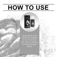Body Flash Spray, Face Body Star Flash Party Highlight Focus Flash Spray