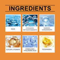 Hoygi Hyaluronic Acid Protective Cream Outdoor Military Training Facial Body Skin Isolation Moisturizing Breathable Protective Lotion