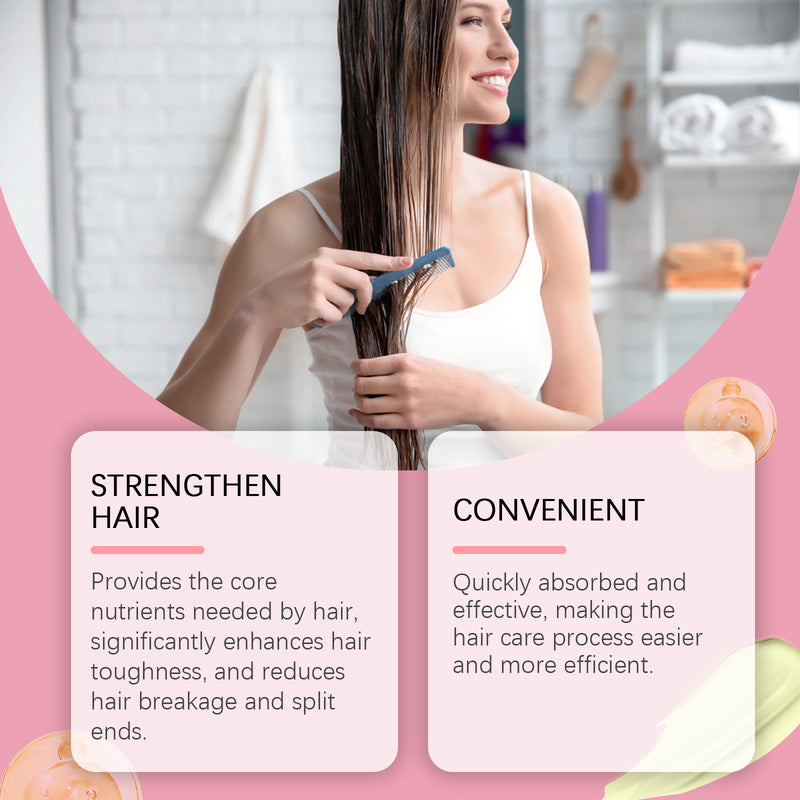 Hoegoa Keratin Hair Mask Restores And Nourishes Dry Hair With A Shiny Keratin Hair Mask