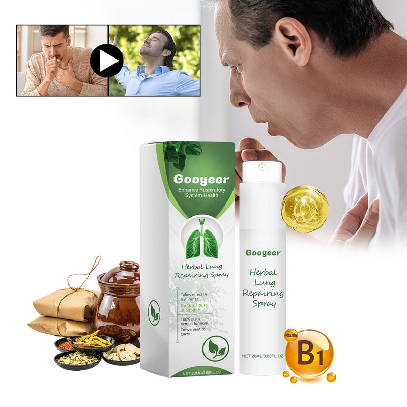 Herbal Treatment Spray, Relieve Cough, Throat Discomfort, Obstructed Breathing Body Care Spray