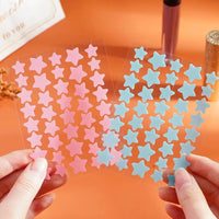 Ys00141--40Pcs Colorful PE Pimple Patches Cute Star Shaped Pimple Cover Sticker Invisible Pimple Cover Removal Pimple Patch