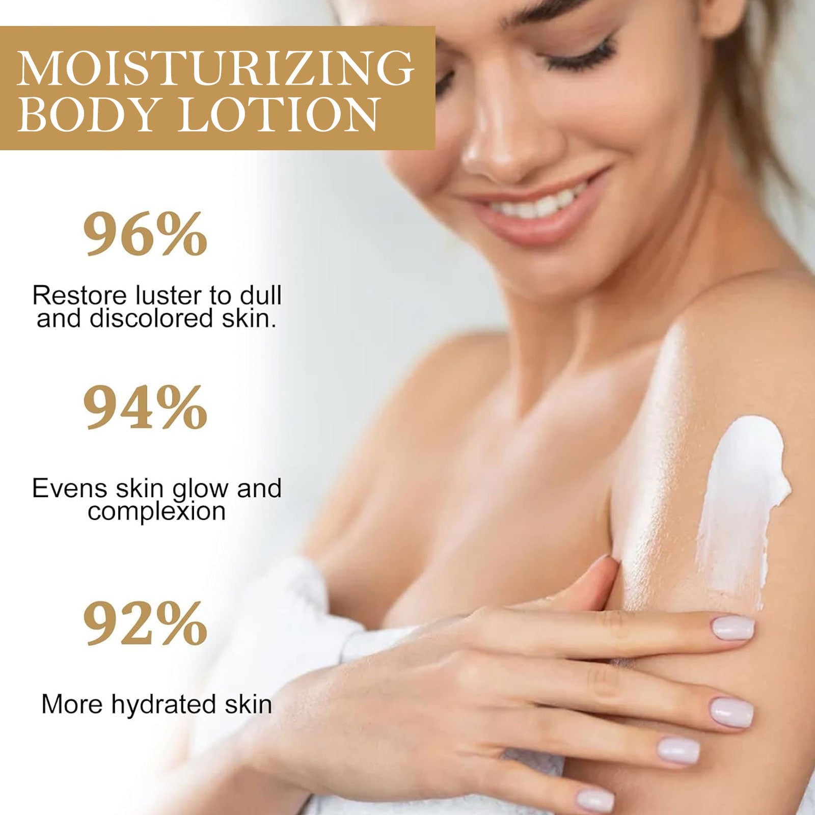 Brightening And Moisturizing Body Lotion, Repair Chicken Skin, Prevent Dry, Tender And Smooth Skin, Whitening And Beautifying Skin