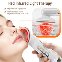 EMS Body Sculpting Device with 5 Modes, Rechargeable Far Infrared &amp; Ultrasonic Fat Burning Slimming Beauty Instrument