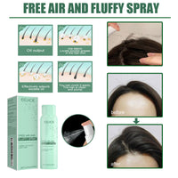 EELHOE No-Wash Dry Hair Spray, Air Fluffiness Remove Oil Dry And Cool Shampoo-free Dry Hair Agent