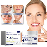 Skin Genesis Spot Whitening Cream, Dilute Spots Smooth Skin Bright White Color This Delicate Skin Moisturizing Cream