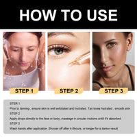 Help Black Essence, Natural Sun Free Moisturizing Healthy Skin Tone Treatment Essence