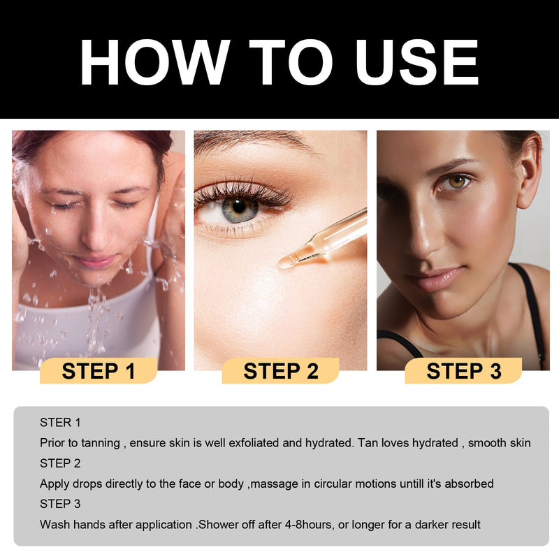 Help Black Essence, Natural Sun Free Moisturizing Healthy Skin Tone Treatment Essence