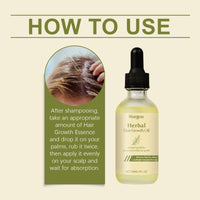 Herbal Hair Growth Oil, Prevent To Take Off The Thick Hair Essence Thick Hair Growth Liquid Dropping Essence Nourishing Repair Hair Relieve Dry Short-Tempered Hair Meek
