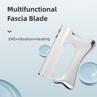 Microcurrent hot compress vibration massager muscle relaxation tool