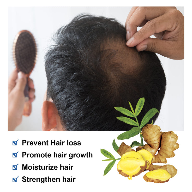 Hair Follicle Massage Kit With Essential Oil, Smooth Dry Short-Tempered Hair Meek Strong Close To Massage The Scalp