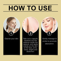Bee Venom Facial Care Capsules Nourish, Moisturize, Improve Skin's Youthful Vitality And Firming Skin Care Capsules