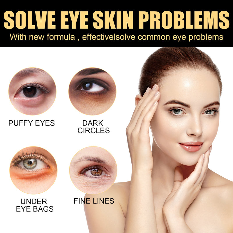 Instant Firming Eye Cream, Reduces Wrinkles, Dark Circles And Bags Under The Eyes, Hydrates And Tightens Eyes Cream
