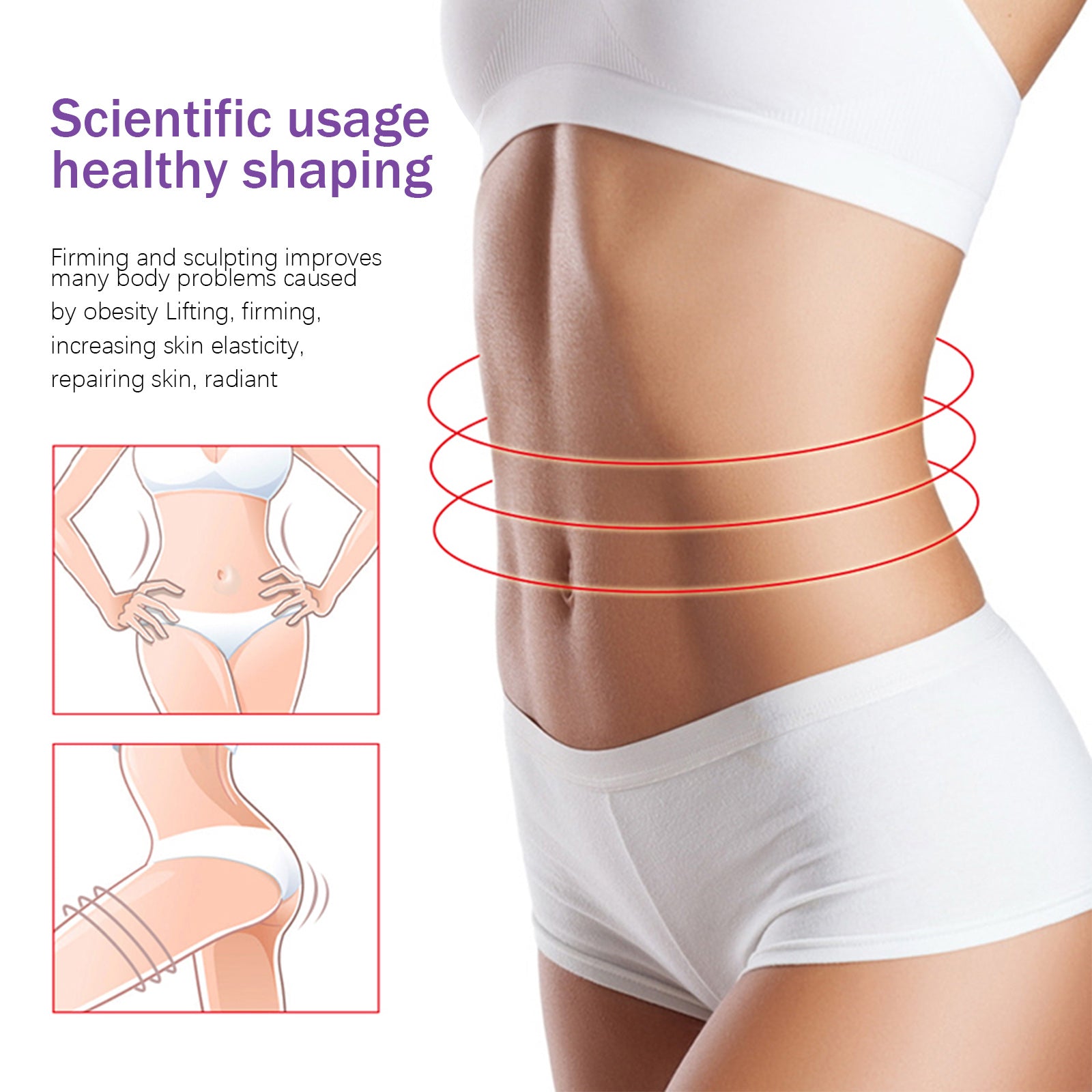 EELHOE Firming Slimming Cream, Body Shaping Tighten And Moisturizing Skin Massage Cream