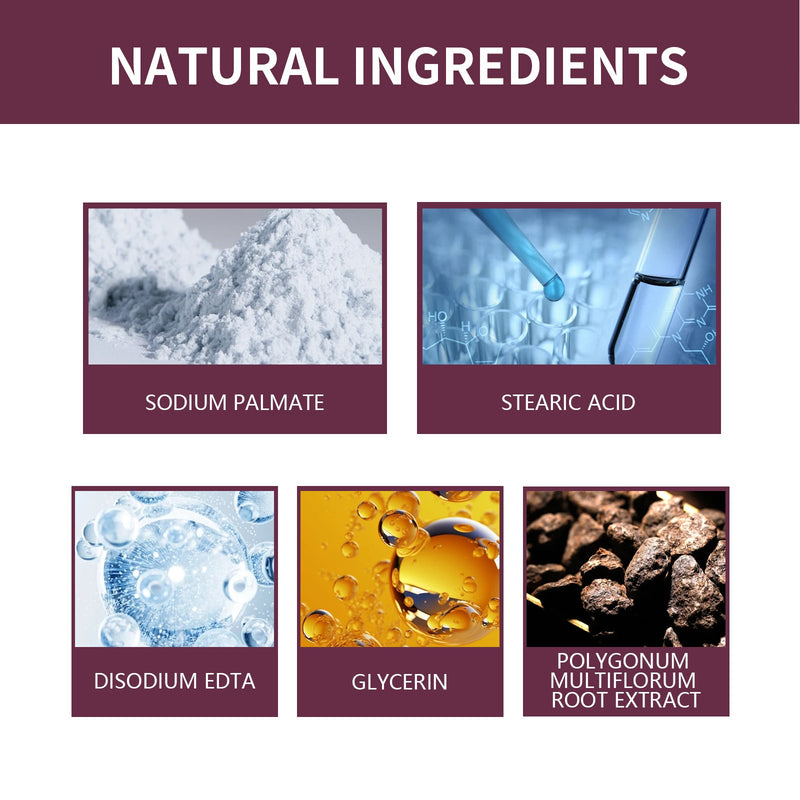 South Moon Korea Polygonum Darkening Shampoo, Brightening Restores Natural Hair Color Black Hair Strong Nourishing Hair Root Care