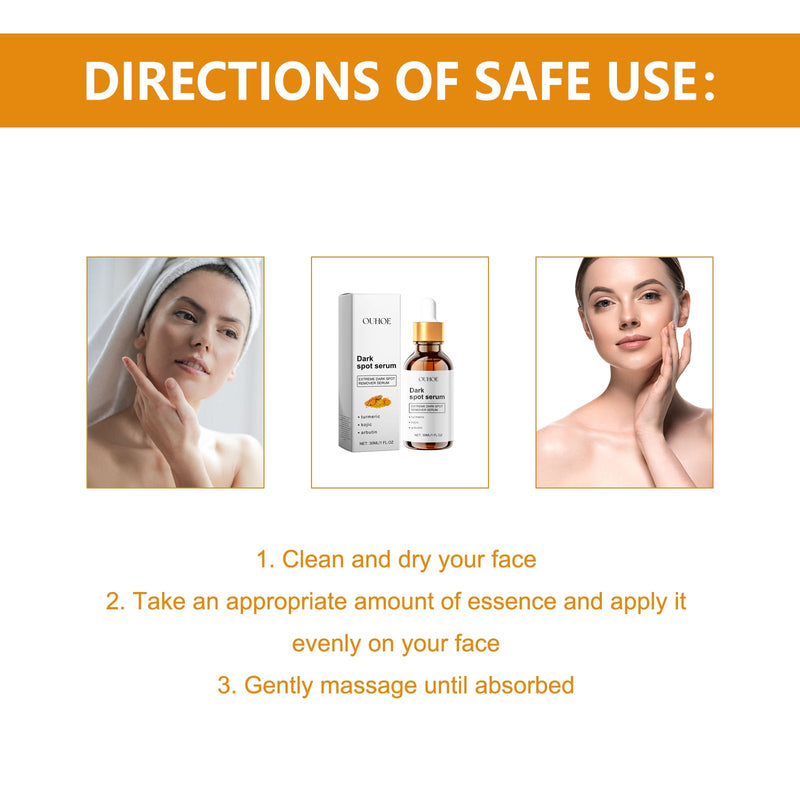 Dark Spot Serum, Hydrating Moist Firming Facial Skin Repair Skin Dark Bright Skin Care Essence