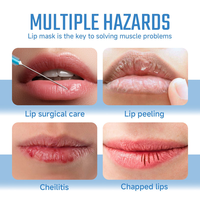 Collagen Lip Mask Fade Lip Lines, Remove Dead Skin, Prevent Dry And Crack, Moisturize And Care Lip Mask
