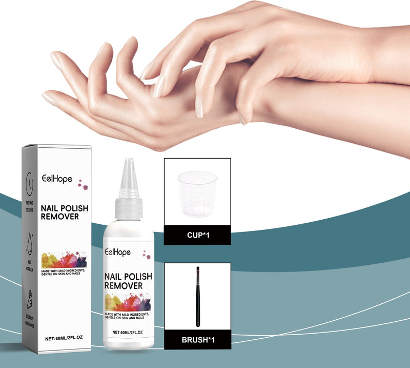 Nail Polish Remover, Nail Oil Remover, Gel Remover, Mild And Non-Damaging Diluting Gel Remover