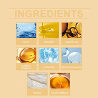 OceAura Tallow Honey Moisturizer, Hydrates And Moisturizes Smooth Skin And Facial Dry Care Nourishing Cream