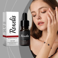Roxelis Ladies' Pheromone Perfume, Natural Fragrance That Exudes Charm, Leaving An Elegant And Fresh Scent With A Romantic Atmosphere