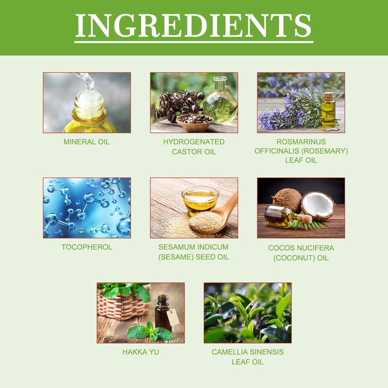 OUHOE Hair Care Rosemary Oil, Anti-Loss Hair Nourish And Strengthen Hair Care Essential Oil