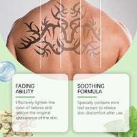 Eelhope Tattoo Cleaning Spray, Gentle Cleaning And Repair Moisturizing Body Skin Fade Mark Cleaning Agent
