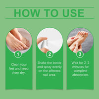 South Moon Nail Care Spray, Gentle Odor Relief Repair Nail Shine Essence Spray