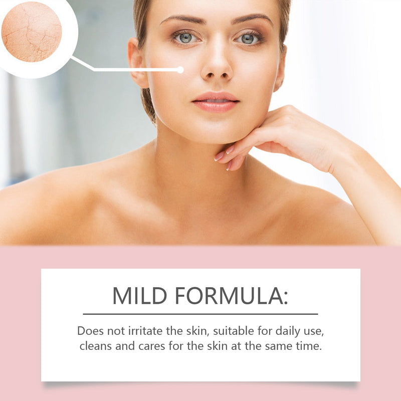 West&Month Rice Cleanser, Moisturizing And Cleansing Face, Clean, Refreshing And Non-Greasy, Brightening Complexion
