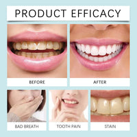 Instant Tooth Whitening Tooth Paint, Bright Teeth Clean Tartar Very Well Tooth Dirt Teeth Yellow Gentle Lasting And Fresh Smell