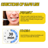 Propolis Gum Care Gel, Oral Care Clean And Repair Teeth Yellow Stains Whitening Teeth