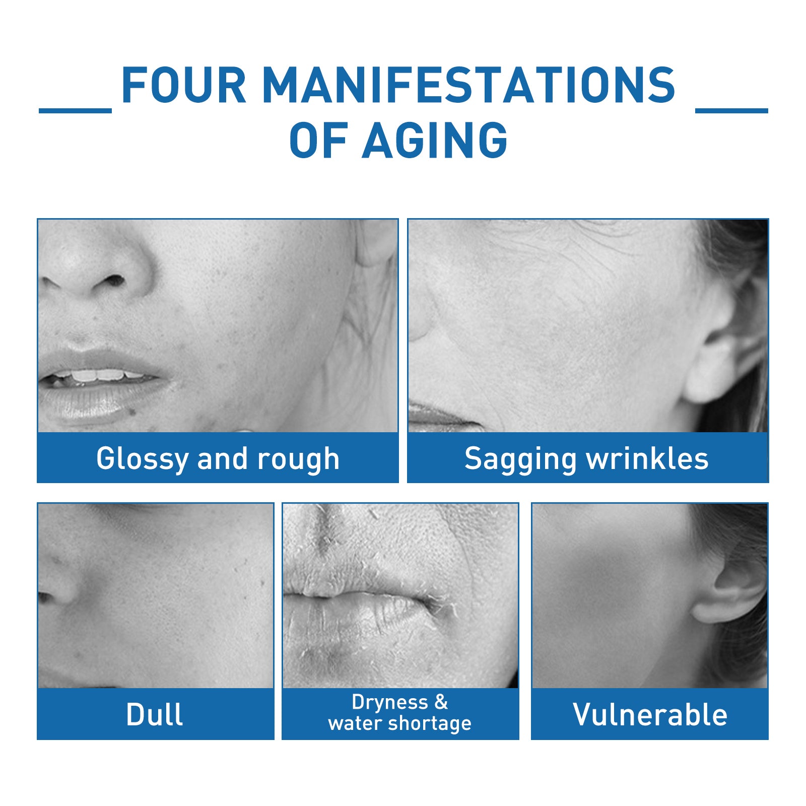 Hyaluronic Acid Anti-Wrinkle Essence, Reduces Lines Moisturizes Rejuvenates And Firms Skin Essence