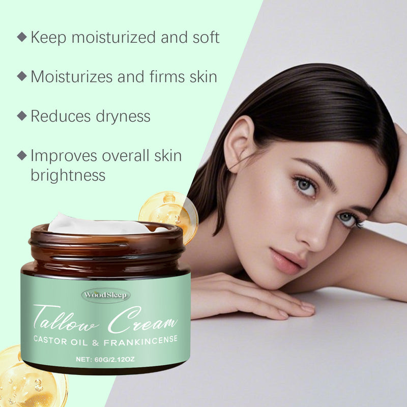 WoodSleep Tallow Skin Moisturizing Cream Gentle Skin Care Moisturizing Moisturizing Facial Skin Cream