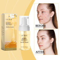 Gentle Honey Foam Cleanser, Gently Cleanses Skin, Hydrates And Refreshes Oil Control Foam Cleanser