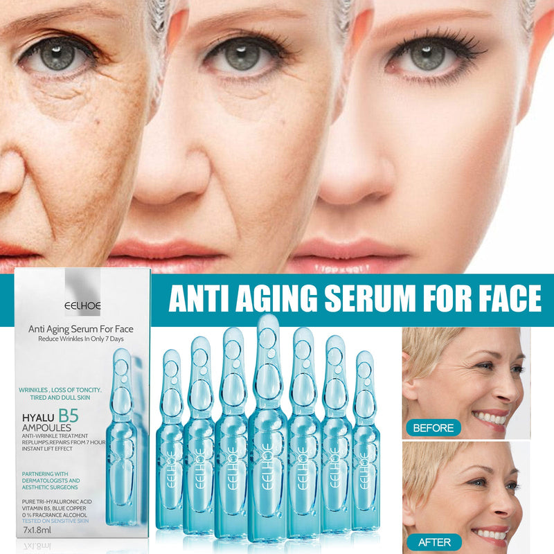 EELHOE Anti-Wrinkle Ampere Essence, Skin Care Firming Anti-aging Lightening lines Essence