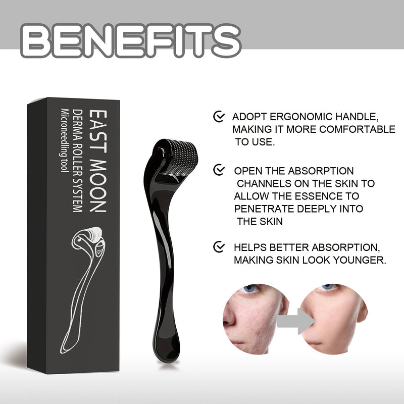 Facial Massage Roller To Reduce Fine Lines Closed Acne Rejuvenation Face Massage Treatment