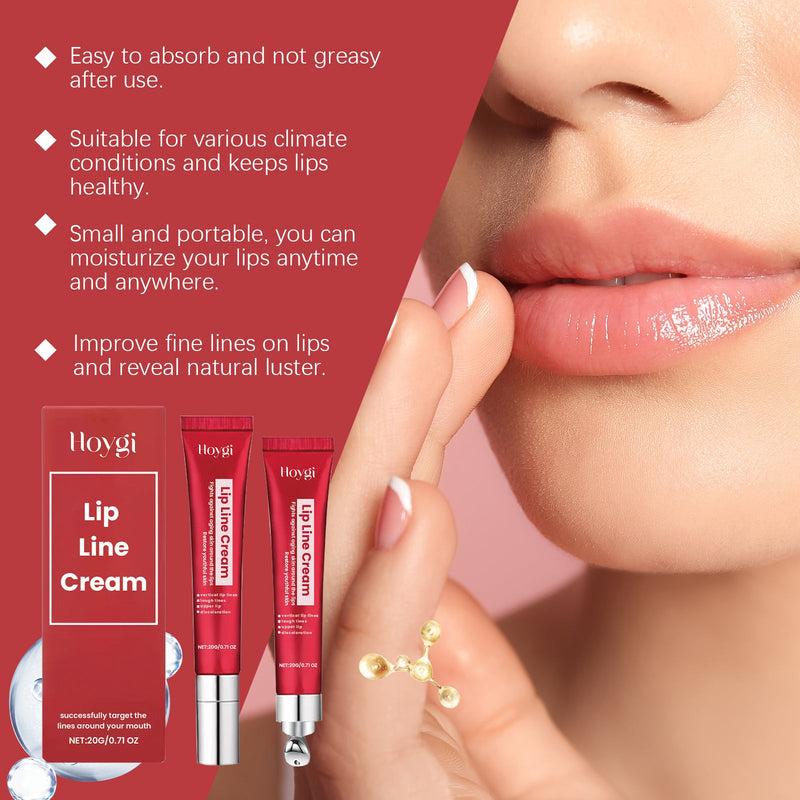 Hoygi Lip Repair Cream - Lightens Lip & Smile Lines, Moisturizing Nourishing Care
