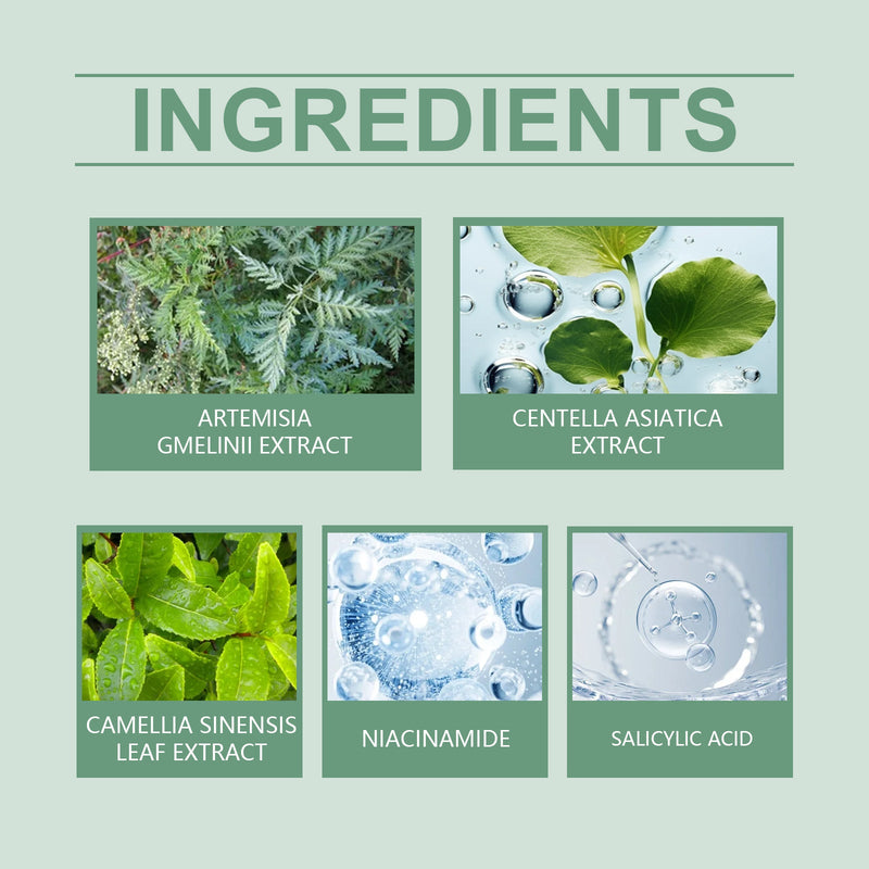 Blackhead Green Tea Facial Cleanser Gently Cleans The Delicate Pores Of Blackheads And Moisturizes And Nourishes The Skin