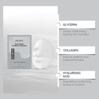 EELHOE Collagen Mask (Bag) Hydrating, Rejuvenating, Firming, Brightening, Moisturizing, Nourishing And Gentle Care Mask
