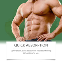 Muscle Care Cream Men's Fitness Exercise Line Muscle Toning Body Massage Treatment