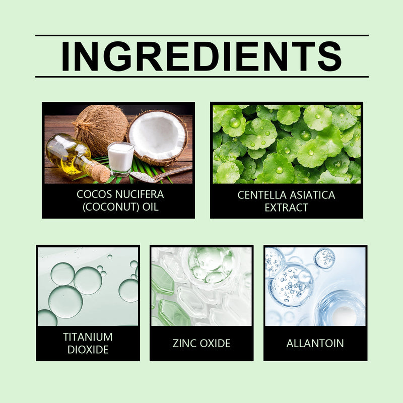 Centella Protective Cream Summer Uv Isolation Refreshing Non-Sticky Moisturizing Protective Cream