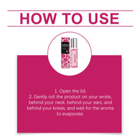Roxelis Ladies' Roll-On Perfume, Niche Fresh Unique Fragrance Confident Charm Elegant Temperament To Enhance The Ball Perfume
