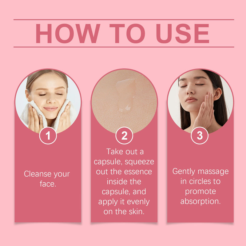 EELHOE  Facial Capsule Essence, Gentle Daily Moisturizing Facial Skin Skin Care And Moisturizing Care Essence